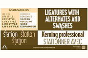 Aukim II Expanded, a Sans Serif Font by Aukimvisuel (Thumbnail 6 of 15)