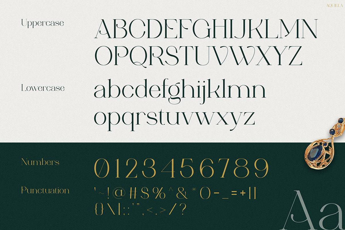 Aquilla, a Serif Font by Pinisi ART (Photo 2 of 10)