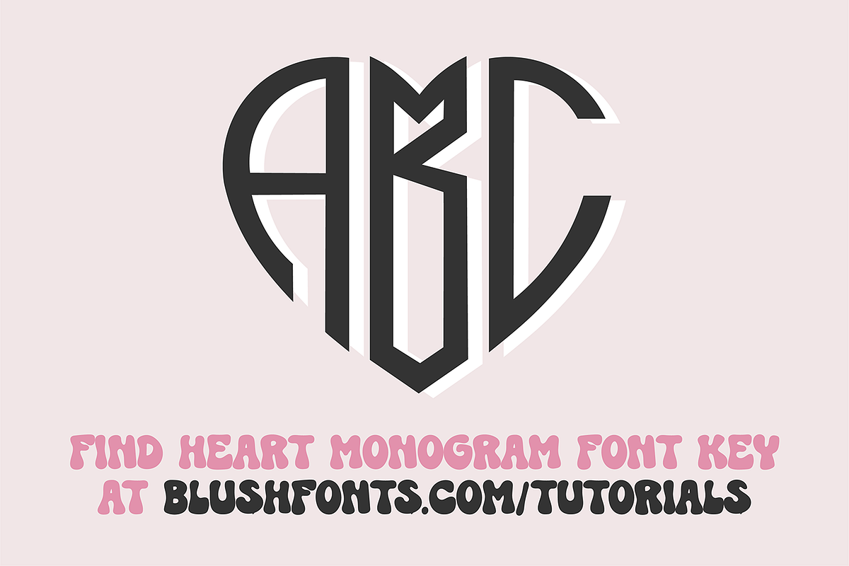 HAPPY VALENTINE Font Bundle, a Script Font by Blush Font Co. (Photo 3 of 3)