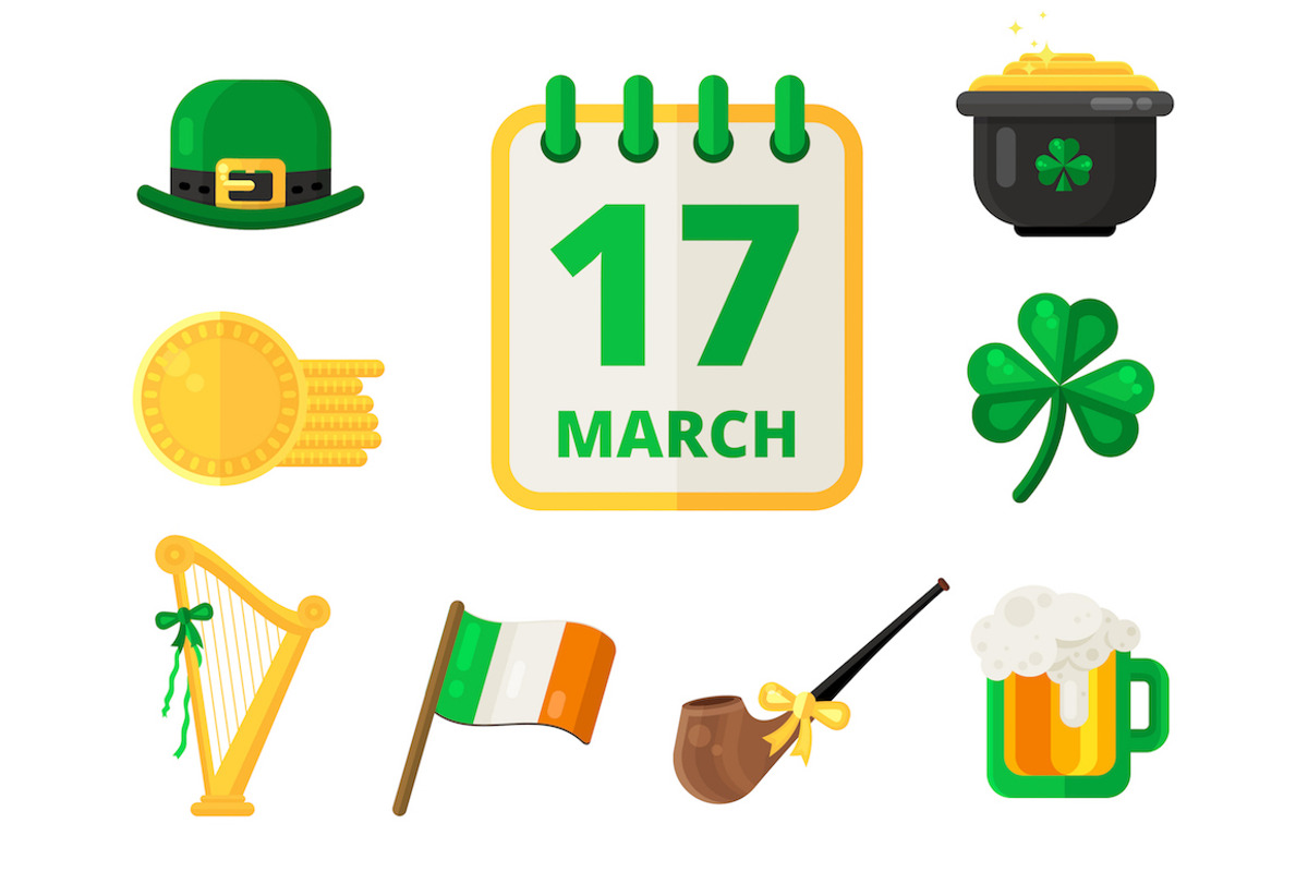 St. Patrick's Day Collection, a Decorative Illustration by Grafvish (Photo 2 of 2)