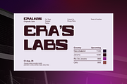 Avren - Modern Technology Font, a Sans Serif Font by Pandeka Studio (Thumbnail 3 of 9)