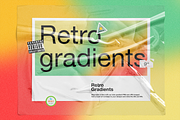 Retro Gradient, a Background Graphic by Marshmal Mochi (Thumbnail 4 of 4)
