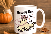 Cowgirl Ghost SVG Western Howdy Boo, an Object Graphic by TanchaArt (Thumbnail 6 of 9)