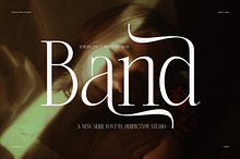Band Elegant Swash Serif Font