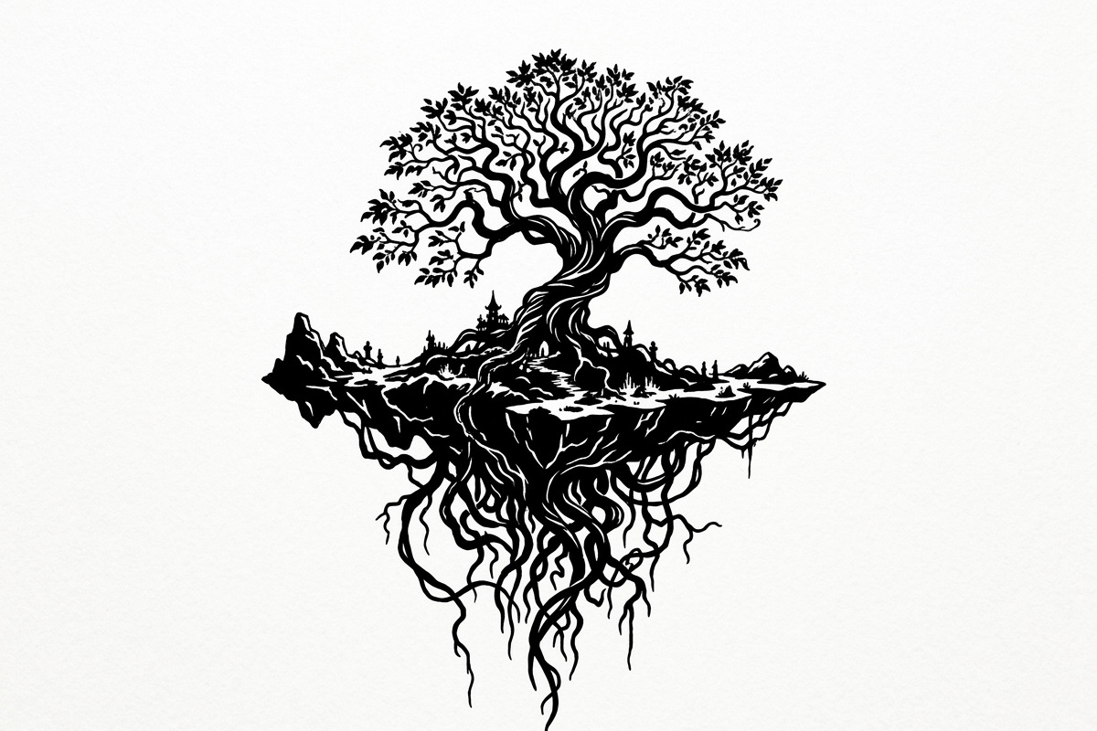 Elegant dream tree silhouette design, a Healthcare Illustration by Amazin_art (Photo 37 of 43)