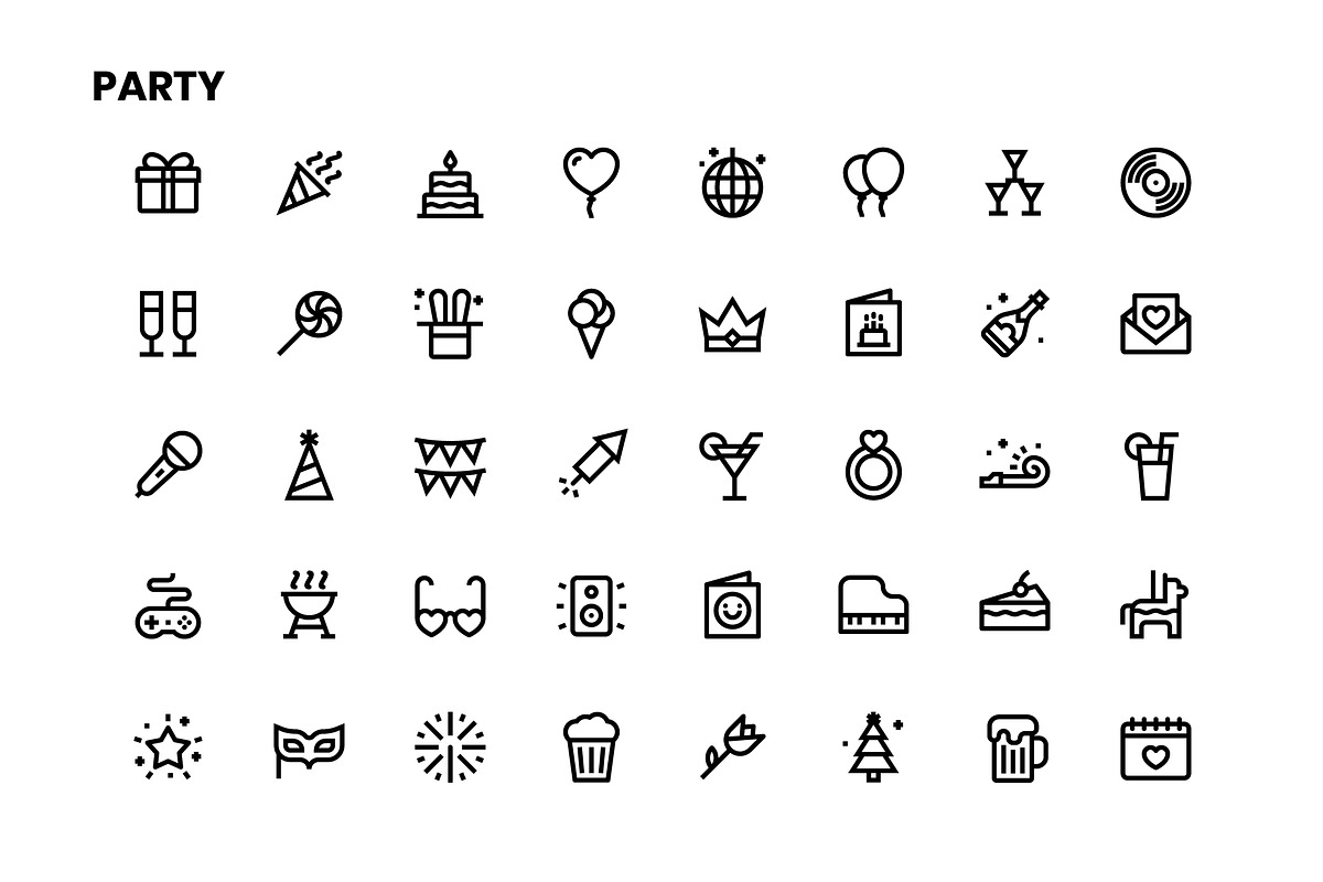 ICONIC - 400 Vector Line Icons, an Icon by RudenkoArts (Photo 8 of 15)