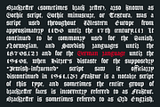 Landsknecht blackletter style font, a Blackletter Font by kaer_shop (Thumbnail 2 of 11)