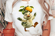 Whimsical Animal Fruit Clipart, a Transportation Illustration by Digital Artistic99 (Thumbnail 9 of 10)