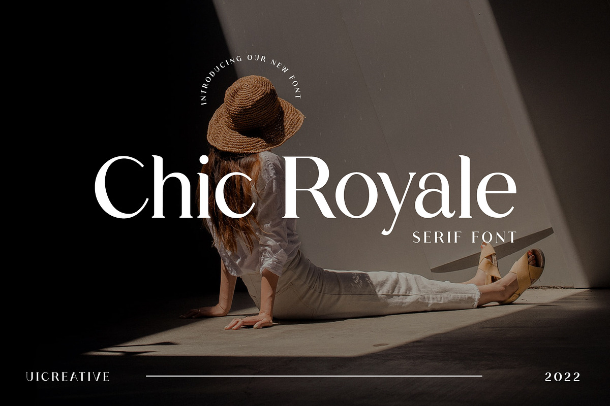 Chic Royale Classy Serif Font, a Serif Font by UICreative (Photo 1 of 12)