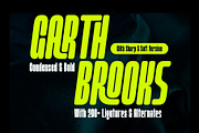 Garth Brooks Font Family, a Font by Ryan Prasetya (Thumbnail 1 of 12)