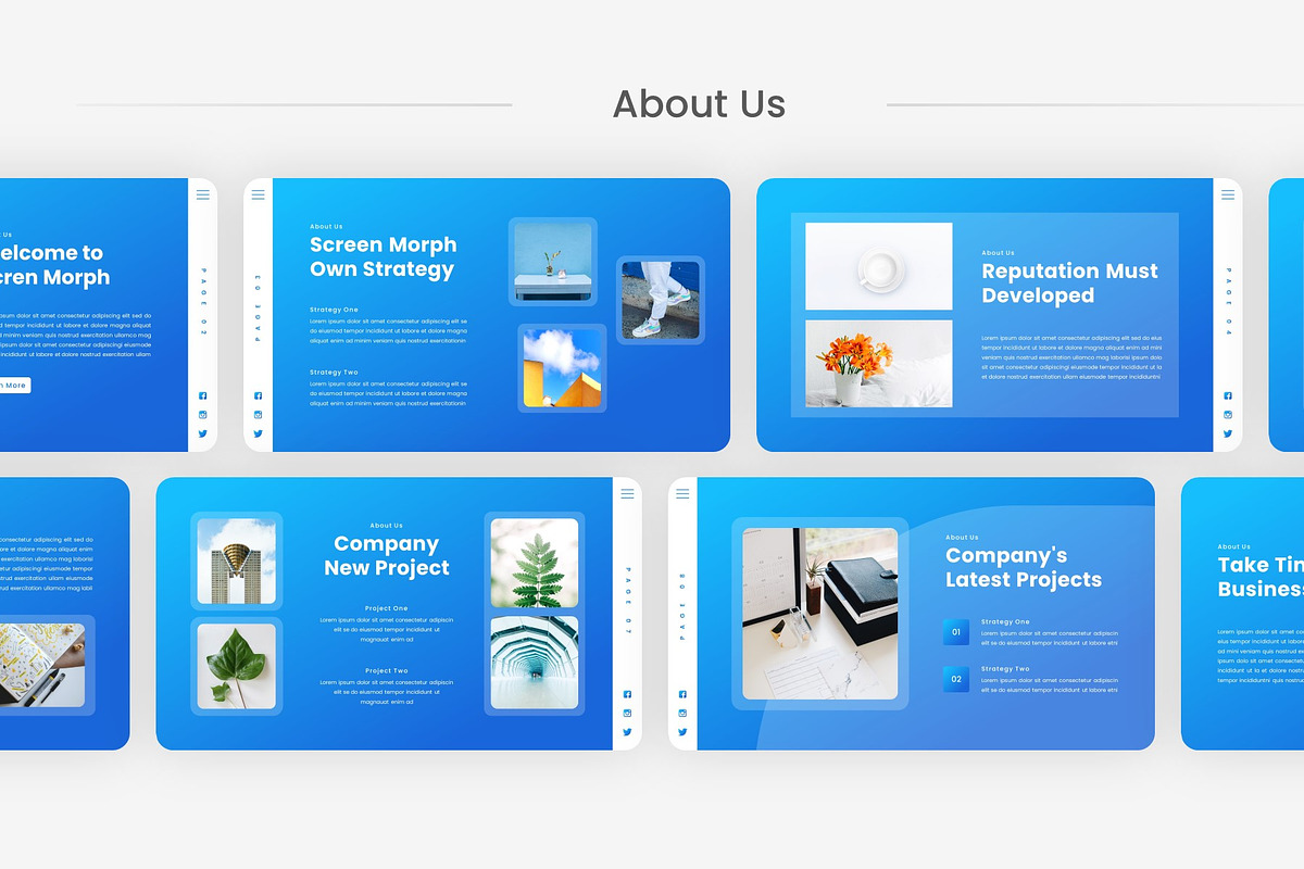 Scren Morph – Google Slides, a Presentation Template by Ermedia Studio (Photo 2 of 7)