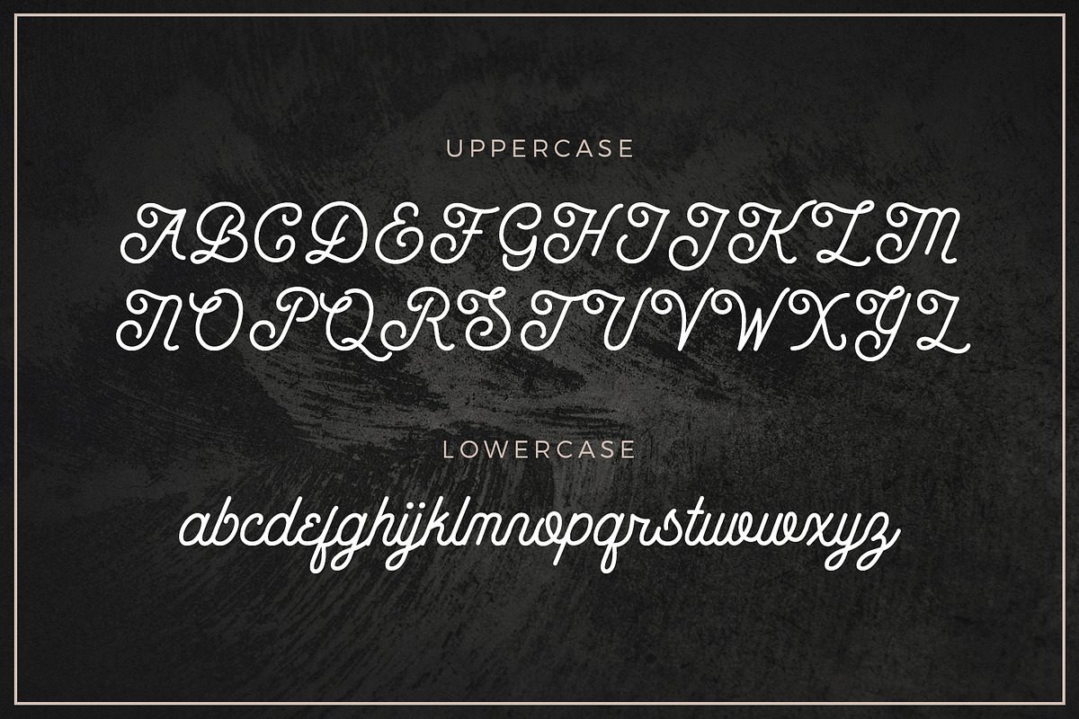 Dalston - Retro Script Font preview 3