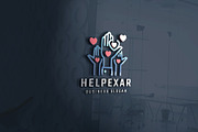 Helping Hand Charity Foundation Logo, a Branding & Logo Template by Design_Planet (Thumbnail 1 of 7)