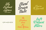 Storybook - Retro Hand-drawn Italic, a Handwritten Font by Studio Funshop by Kelli (Thumbnail 3 of 9)