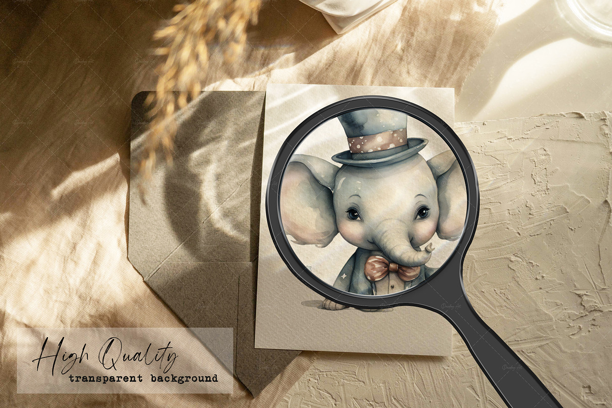 Watercolor Circus Spectacular, an Illustration by Dazzling Art Boutique (Photo 5 of 9)