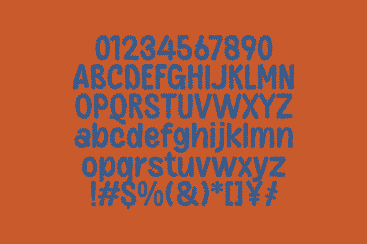 Banso Fuzzy Font, a Handwritten Font by Marvadesign (Photo 5 of 8)