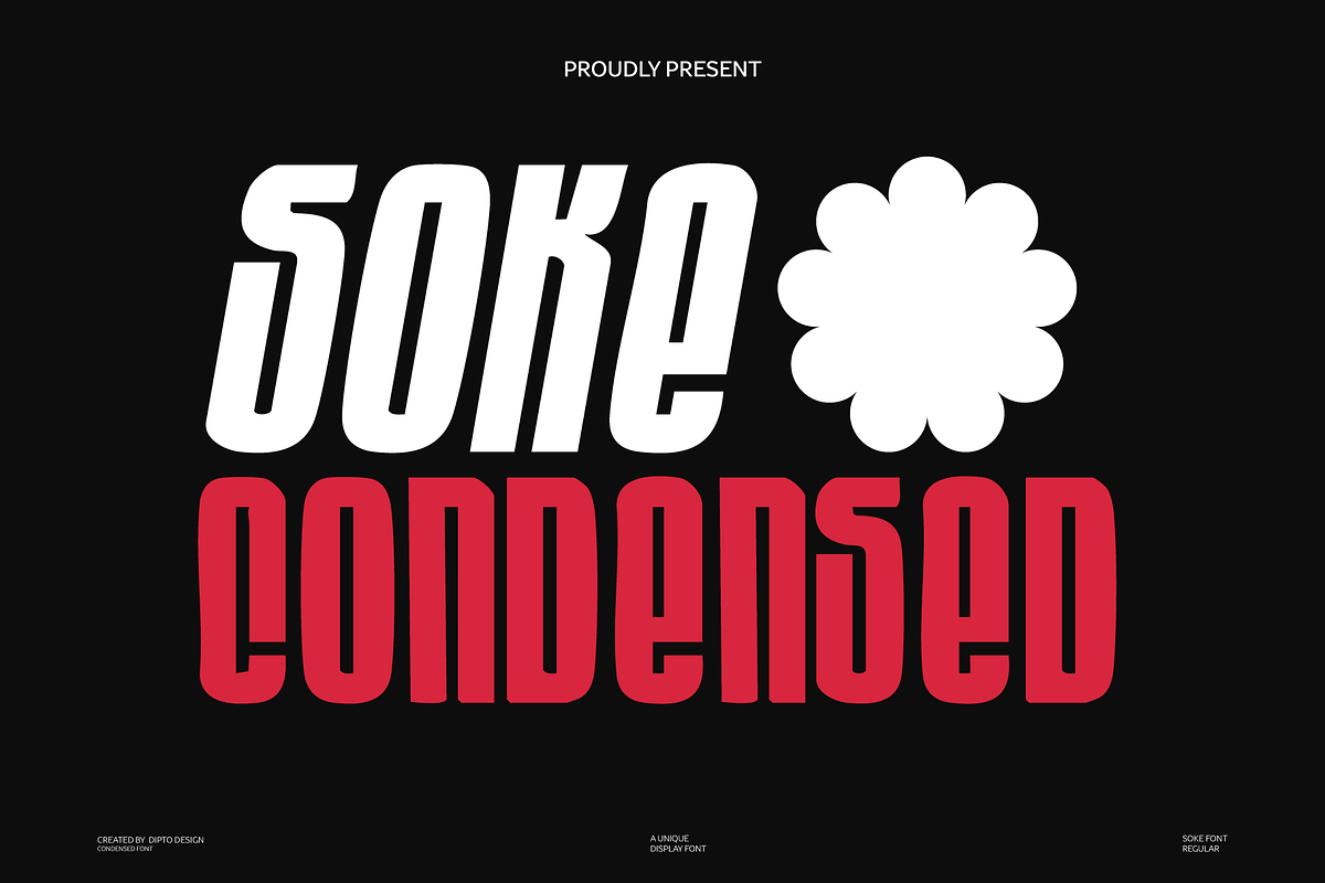 Soke — Bold Condensed Display Font, a Sans Serif Font by Dipto design (Photo 3 of 8)