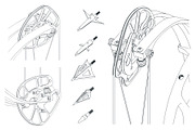 Compound Hunting Bow Set, a Sport Illustration by Blacklight (Thumbnail 6 of 8)