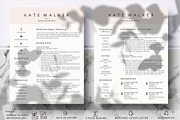 Sales Resume + Cover Letter format, a Resume Template by HIRED Design Studio (Thumbnail 2 of 11)