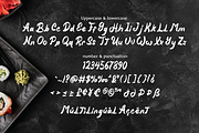 Niagato - Japanese Display Font, a Script Font by Attype (Thumbnail 5 of 8)