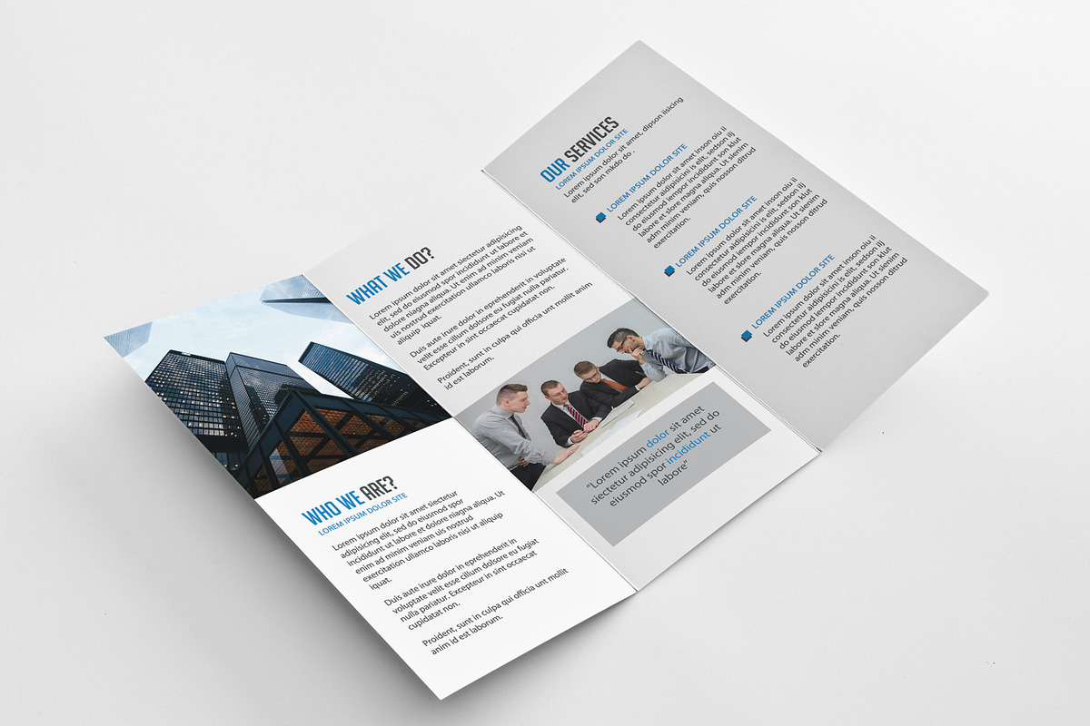 Trifold Business Brochure, a Brochure Template by retrographix (Photo 5 of 5)