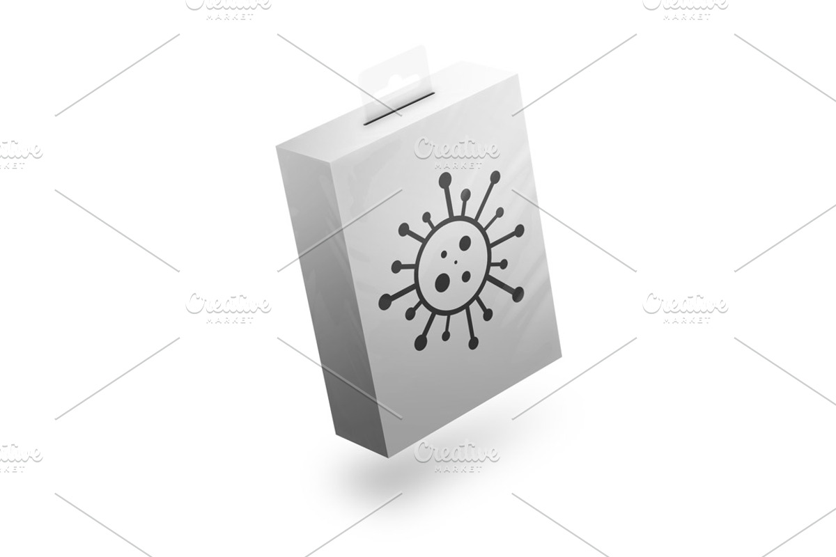 Vector virus icons elements, an Outline Icon by ExpressShop (Photo 4 of 5)