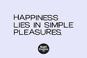 The Simple One Font, a Sans Serif Font by Happy Creators Co. (Thumbnail 3 of 3)