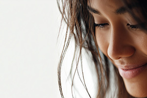 Portrait of asian woman with smile, a Person Photo by MistyDay