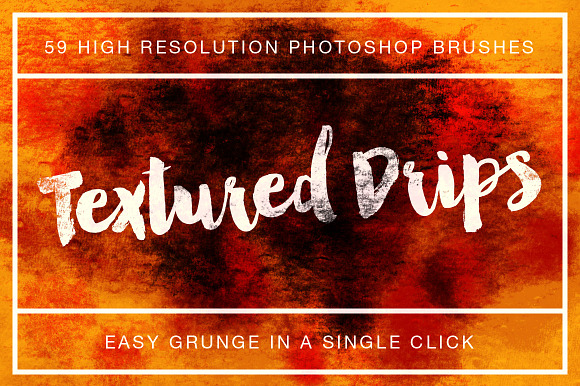 Textured Drips Brush Pack Volume 1 preview 5