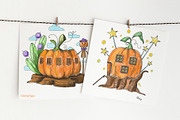 Fairy Pumpkin House, an Object Graphic by YuNa (Thumbnail 5 of 6)