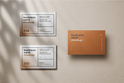 Business Card Mockup Set, a Print Template by mockupatelier (Thumbnail 8 of 17)