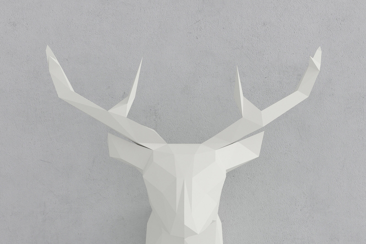 Deer decoration, a 3D by maxtracing2 (Photo 2 of 7)