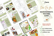 Macronutrients tracking Guide, Ebook, a Books & Magazine Mockup by Millennials Marketing (Thumbnail 1 of 9)