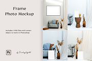 Frame Mockup Bundle 4 pcs, a Product Mockup by Trendingdigital (Thumbnail 1 of 7)