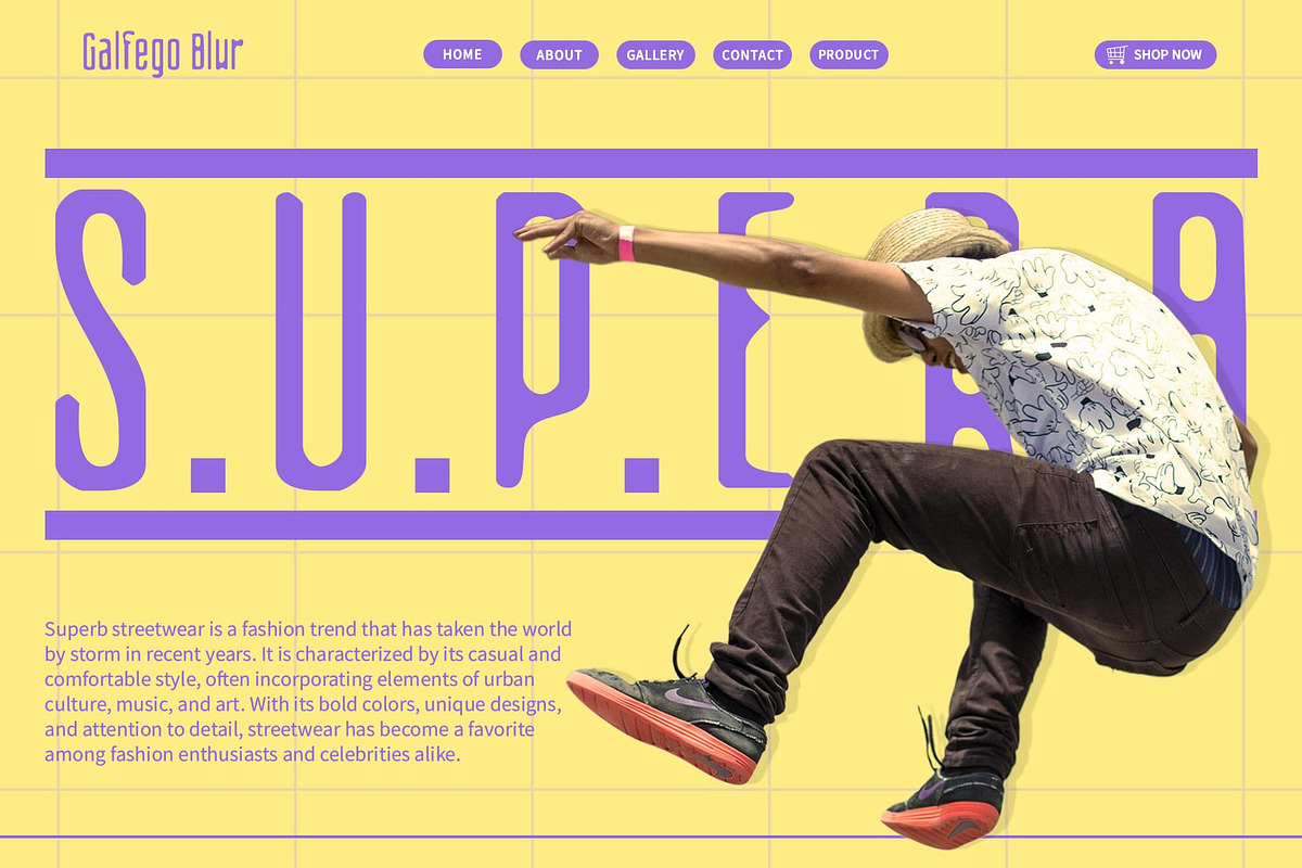 Galfego Blur, a Sans Serif Font by Craft Supply Co. (Photo 3 of 8)
