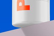 Plastic Bottle with Pump Mockup, a Packaging Mockup by Reformer Mockup (Thumbnail 7 of 8)