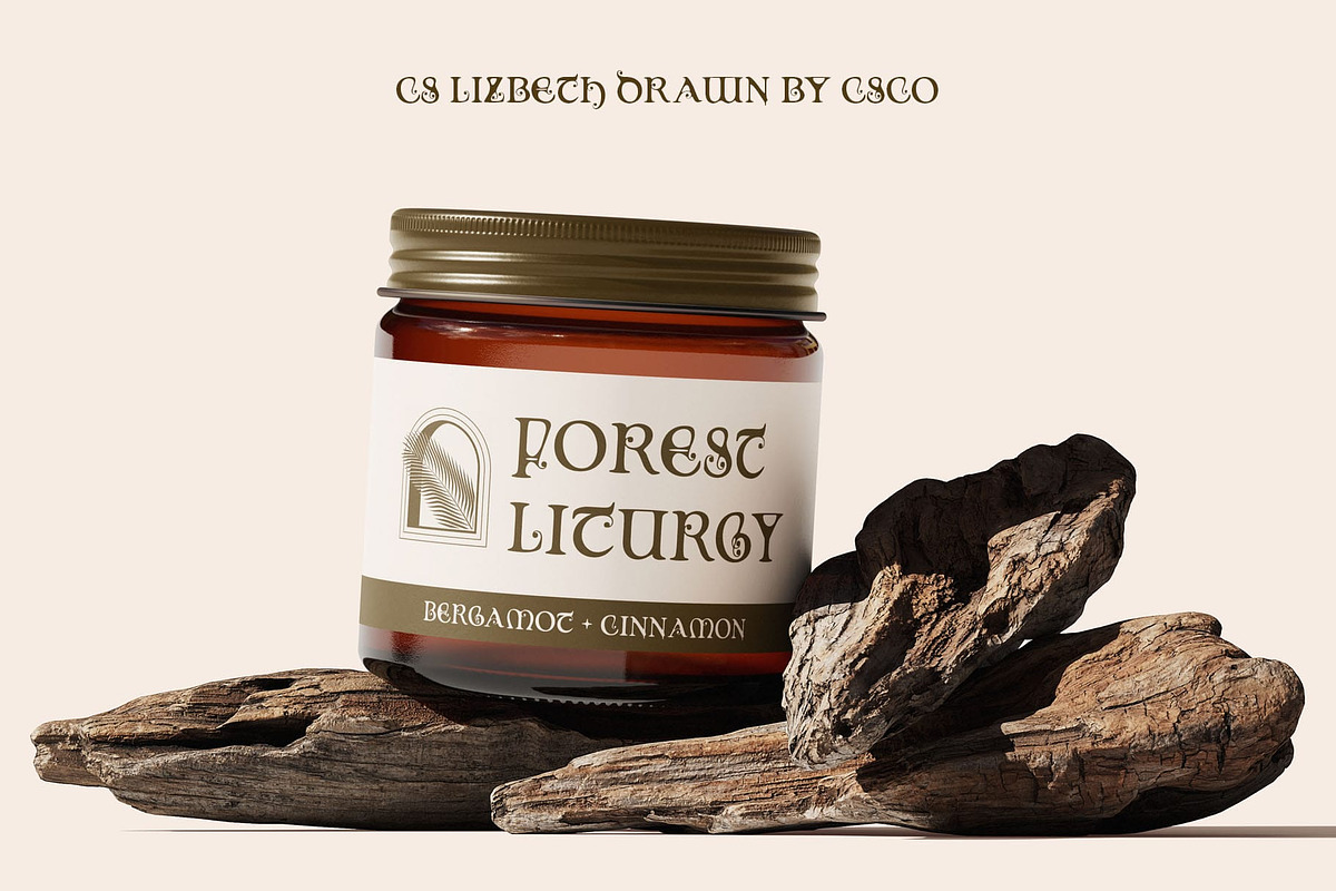 CS Lizbeth Drawn, a Sans Serif Font by Craft Supply Co. (Photo 5 of 8)