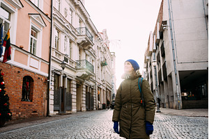 Vilnius, Lithuania. Young Beautiful, a Person Photo by Our Amazing World