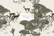 Safari. Seamless Patterns + Panorama, a Pattern Graphic by Irina Dolgikh (Thumbnail 10 of 21)
