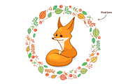 Fox vector set, an Animal Illustration by zmeizza (Thumbnail 4 of 9)