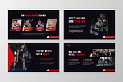 Gymshark - Gym & Fitness PowerPoint, a Design Template by MtvtdArt (Thumbnail 2 of 5)