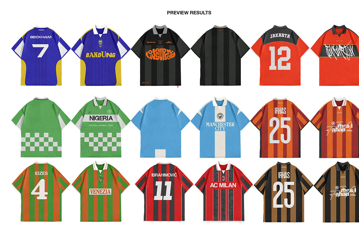 Vintage Football Jersey Mockup, a Shirt Mockup by Irhasalfahad (Photo 5 of 5)