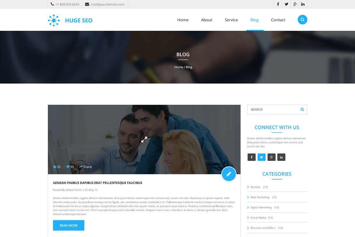 Huge Seo PSD Website Template, a Websites & App Template by WebbyTemplates (Photo 5 of 7)