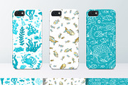 Ocean Seamless Patterns Pack, a Pattern Graphic by MaljukArt (Thumbnail 11 of 12)