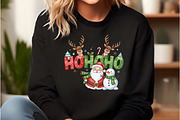 Funny Christmas Png Santa Png Reind, an Illustration by DreamCafeArt (Thumbnail 3 of 7)