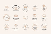 Food Logo Kit, a Branding & Logo Template by iStar Design (Thumbnail 10 of 23)