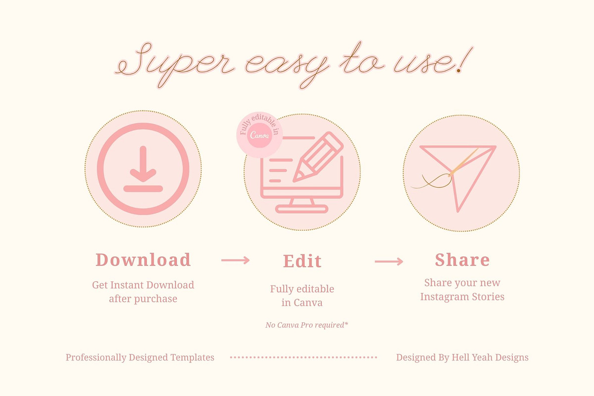 Artisan Craft Insta Story Templates, a Social Media Template by Hell Yeah Designs (Photo 3 of 9)