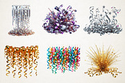 Confetti and Streamers New Year Clip, an Illustration by RobertsArt (Thumbnail 3 of 4)