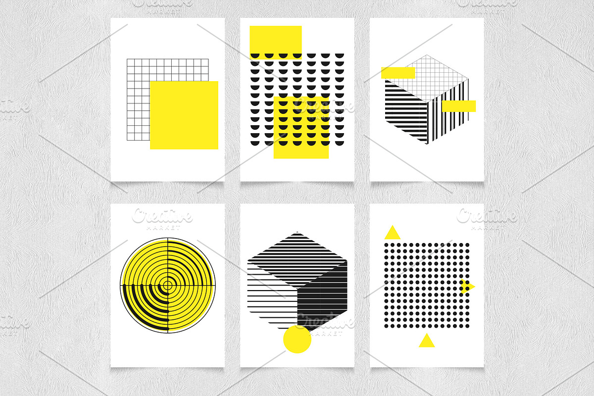 Neon geometric shape,poster,patten, an Object Graphic by Iryna Danyliuk (Photo 14 of 17)