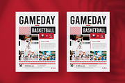 Basketball Matchday Flyer Template, a Flyer Template by Tanmoy Topu (Thumbnail 2 of 6)
